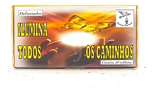 Defumador Natureza Espiritual Ilumina Todos os Caminhos 20 Tabletes | Limpeza Energética, Renovação e Harmonia