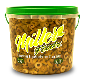 Azeitona Verde Fatiada 1,8 kg