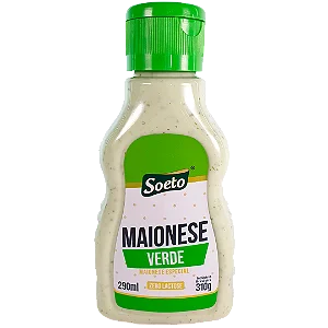 Maionese Verde Zero Lactose Soeto 310 g