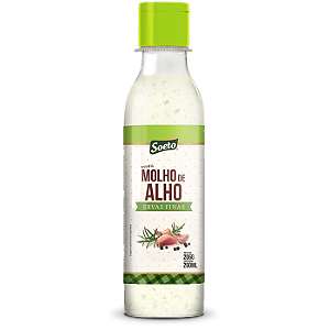 Molho de Alho Ervas Finas Soeto 200 ml