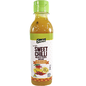 Molho Sweet Chilli Agridoce Maracujá e Manga Soeto 200 ml