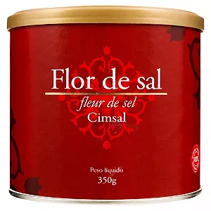 Flor De Sal Cimsal Lata 350 g