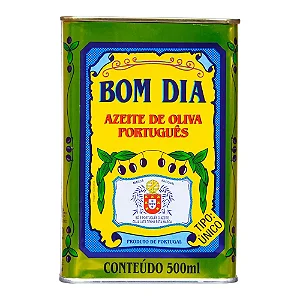 Azeite De Oliva Português Bom Dia Lata 500ml