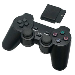 Controle Sem Fio Genérico Para PlayStation 2 - PS2