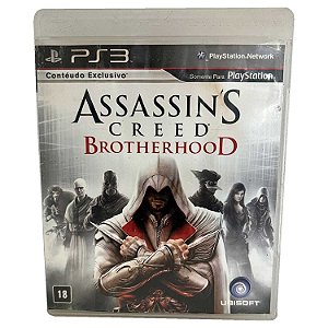 Jogo Assassins Creed Brotherhood - PS3 (Usado)