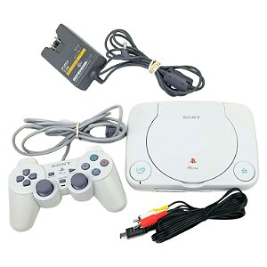 Console PlayStation 1 Slim Branco SCPH-101 - Sony (Desbloqueado)