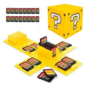 Porta Jogos Para 16 Cartuchos De Nintendo Switch