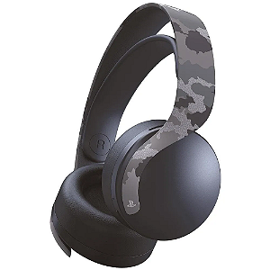 Fone de Ouvido Sem Fio Pulse 3D Camouflage Gray Sony - PS5