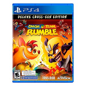 Jogo Crash Team Rumble (Deluxe Cross-Gen Edition) - Mídia Física - PS4