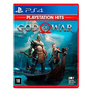 Jogo God Of War Mídia Física - PS4 (PlayStation Hits)
