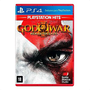Jogo God Of War 3 Remasterizado Mídia Física - PS4 (PlayStation Hits)