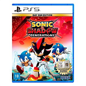 Jogo Sonic X Shadow Generations Mídia Física - PS5
