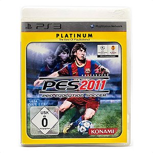 Jogo PES Pro Evolution Soccer 2011 Mídia Fisica Usado - PS3 (Platinum)