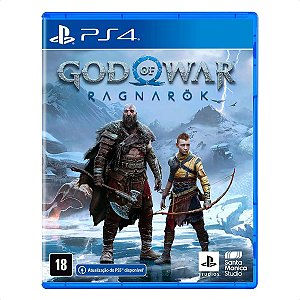 Jogo God Of War Ragnarok Mídia Física - PS4
