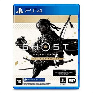 Jogo Ghost Of Tsushima Versão Do Diretor Mídia Física - PS4