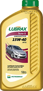 Óleo lubrificante Semi-sintético LUBRAX Tecno 15W40 SL - 1LT