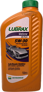 Óleo lubrificante Sintético LUBRAX Valora 5w30 SN - 1LT