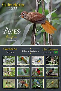 Calendário Aves Brasileiras 2025