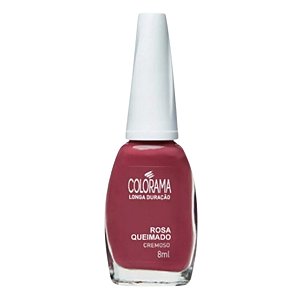 Esmalte Cremoso Rosa Queimado 8ml - Colorama