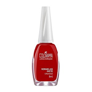 Esmalte Cremoso Vermelho Ivete 8ml - Colorama