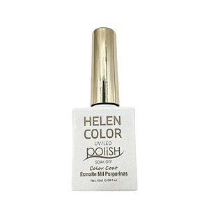 Esmalte em Gel Glitter Cor #02 Coleção Mil Purpurina 15ml - Helen Color