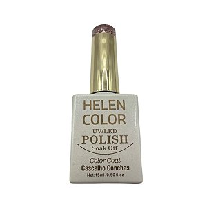 Esmalte em Gel Cor #8 Coleção Cascalho Concha 15ml - Helen Color