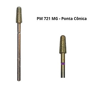 Broca Diamantada Maxi Gold Ponta Cônica PM 721 MG