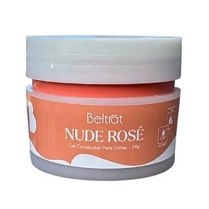 Gel Construtor para Unha Nude Rose 24g - Beltrat