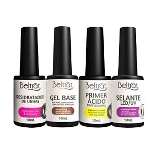 Kit Blindagem Preparador e Gel Base 4 und - Beltrat