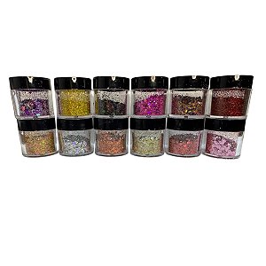 Glitter Diversas Cores - Helen Color