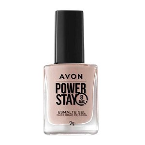 Esmalte Nude Grão de Areia Coleção Power Stay 9g - Avon