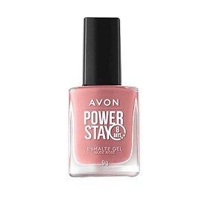 Esmalte Nude Rosê Coleção Power Stay 9g - Avon