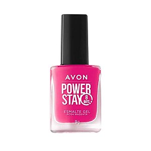 Esmalte Rosa Magenta Coleção Power Stay 9g - Avon