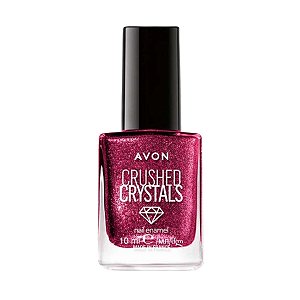 Esmalte Vinho Crystal Coleção Crushed Crystal 9ml - Avon