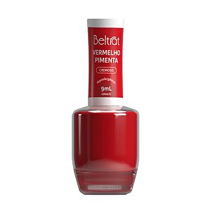 Esmalte Cremoso Vermelho Pimenta 9ml - Beltrat