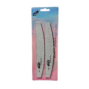 Refil de Lixa Boomerang 100/180 com Base de Metal 10 und - Zem