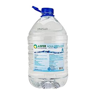Água Destilada 5 lt - Asfer