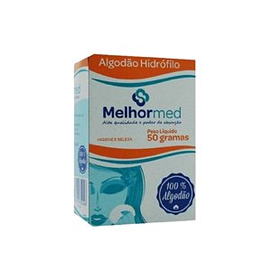 Algodão Hidrófilo em Rolo 50gr - Melhormed