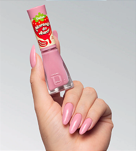 ESMALTE BRIGADEIRO DE MORANGO MORANGO DO AMOR - DAILUS