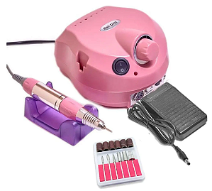 Kit Motor Porquinho Siôux Drill Pro 35.000 Rpm - Cor Rosa