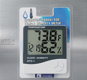 HIGRÔMETRO MEDIDOR DE TEMPERATURA E UMIDADE