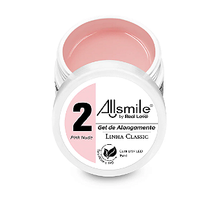 PINK NUDE GEL DE ALONGAMENTO ALLSMILE BY REAL LOVE