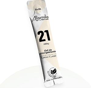 RA-15-21 -MILKY REFIL GEL DE ALONGAMENTO ALLSMILE BY REAL LOVE