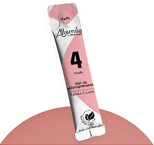 RA-15-04 - NUDE REFIL GEL DE ALONGAMENTO ALLSMILE BY REAL LOVE
