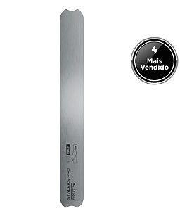 Base em Inox para Lixa Refil Staleks - MBE-20 - Reta Longa - Serie Expert