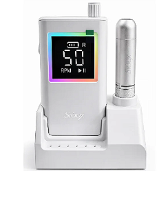 MOTOR PORTÁTIL SEM FIO PLUS RECARREGÁVEL VISOR DE LED SIOUX 50.000 RPM