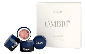 KIT OMBRÊ BLUWE 4 PASTAS EM GEL NAIL ART DEGRADE BABYBOO