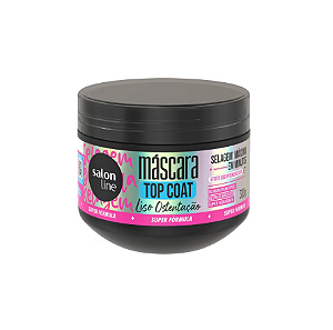 MASCARA TOP COAT MEU LISO OSTENTAÇÃO SALON LINE 300G