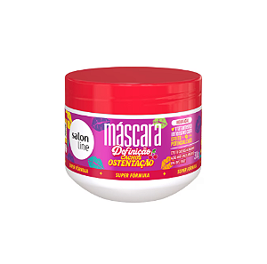 MASCARA DE TRATAMENTO CACHOS DEFINICAO OSTENTAÇÃO SALON LINE 300G