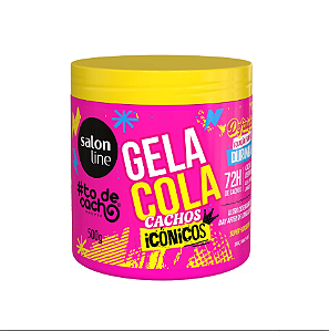 GELA COLA - TÔ DE CACHO SALON LINE CACHOS ICONICOS 500G